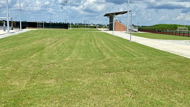 Thibodaux Wellness Center Fire Lane with NDS Grass Pavers