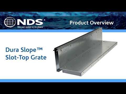 dura slope slot top grate overview